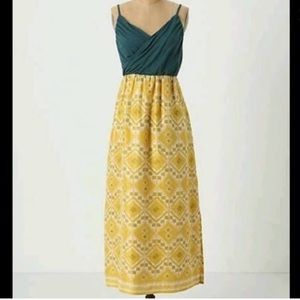 Edme & Esyllte Anthropologie Maxi Dress